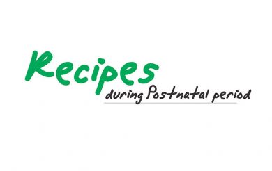 Recipes During Postnatal Period