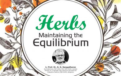Herbs Maintaining the Equilibrium