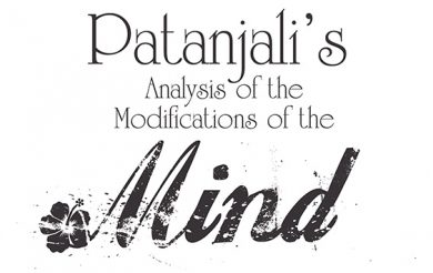Patanjali’s Analysis of the Modifications of the Mind
