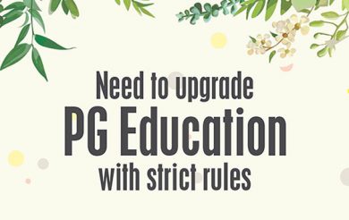Need to upgrade PG Education with strict rules
