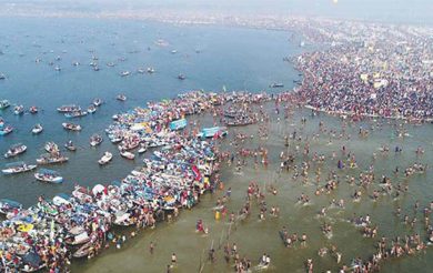 Sangam at Kumbha Mela 2019 – Prayagraj:  A Devotee Reminisces