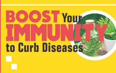 Boost your Immunity to Curb Diseases