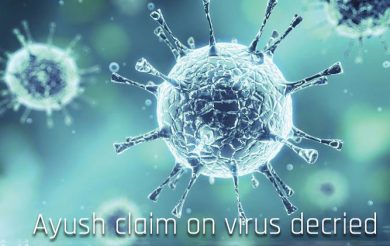 Ayush claim on virus decried