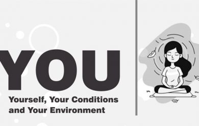 YOU,  Yourself, Your Conditions and Your Environment