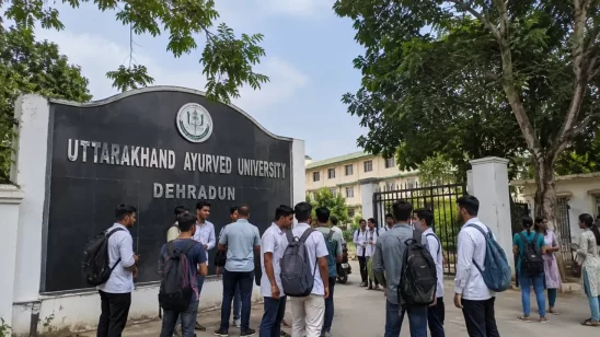 BAMS Students Protest Four-Year Delay in Exam Results